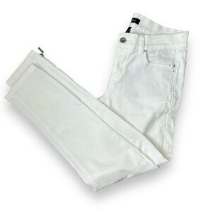 White House Black Market White Skimmer Ankle Jeans | EUC Size 4